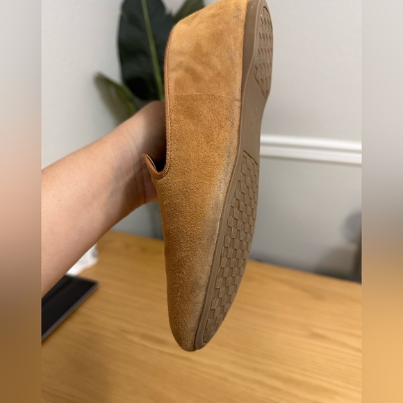 Birdies The Sterling Tan Suede Leather Quilted Slip-On Flats Size 7.5 - Picture 9 of 10